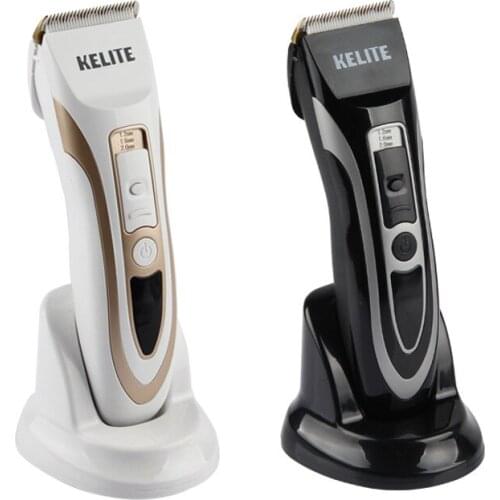 Adult Childrens Rechargeable Hair Clipper (3w) Silent Titanium Ceramic Cutter Head Plug Dual-use Electric Hair Clipper