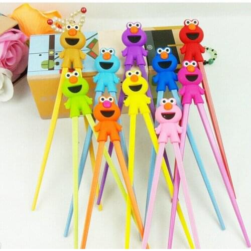 Cartoon Style Kids Children early Learning Training Designed Chopsticks Baby enlightenment chopsticks 2019 frannnn Free DHL