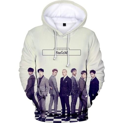 2020 New Fashion Korea BTOB 3D Hoodies Men/Women Fall Winter Casual Sweatshirts Idol Hip Hop Hoodie Popular Clothes Top
