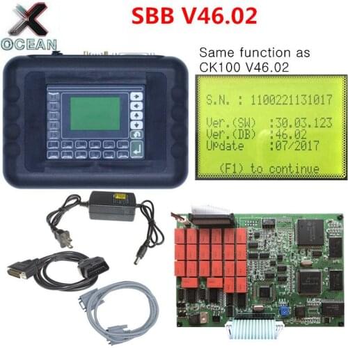 SBB V33.02/V46.02 Key Programmer Update Of SBB V33.02 /V46.02 New Immobilizer Transponder Car Sbb Key Programmer Multi-languages