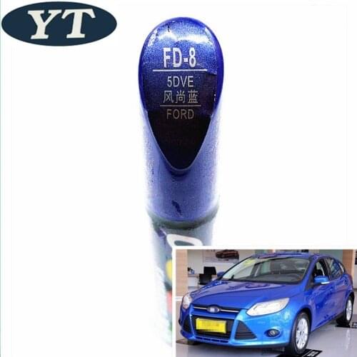 Car scratch repair pen, auto paint pen BLUE color for Ford ecosport,kuga, focus,s-max,fiesta ,car painting pen