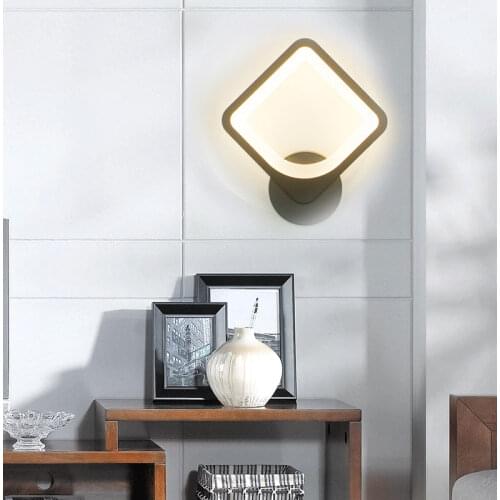 Butterfly Leaf Wall Light LED Aluminium Wall Light Rail Project Square 220v LED Wall Lamp Bedside Room Bedroom Wall Lamps Arts