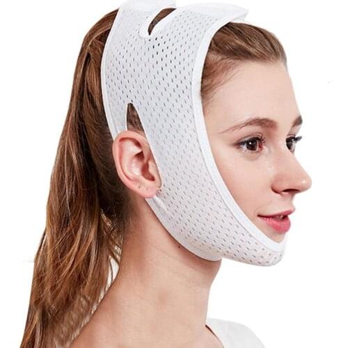 V Shape Mask Massage Chin facial Lifting Mask Face Firming Mask Wrinkle Shaper V Line Mask Slimming Beauty Skin Care Tool Lady