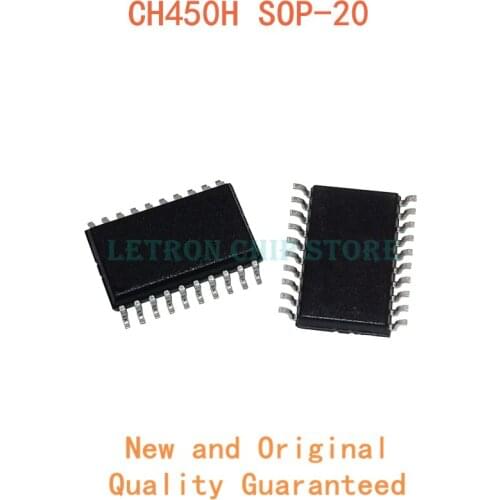 10PCS CH450H SOP-20 SOP20 7.2MM SOIC-20 SOIC20 SMD new and original IC Chipset