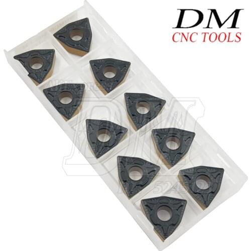10pcs WNMG080408-CM LF9218 Tungsten Carbide Insert WNMG432 Peach Type Lathe Blade Indexable Cutting Insert Lathe Accessories