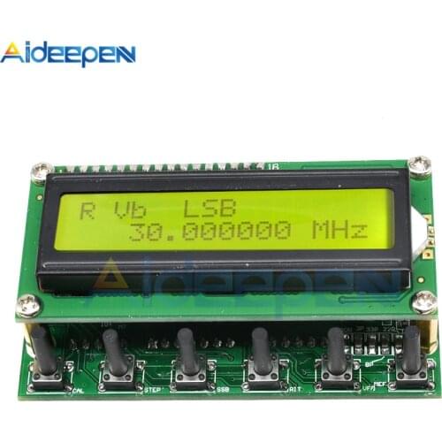 AD9850 6 Bands 0~55MHz DDS Spectrum Analyzers Signal Generator Digital HAM Radio RIT VFO SSB