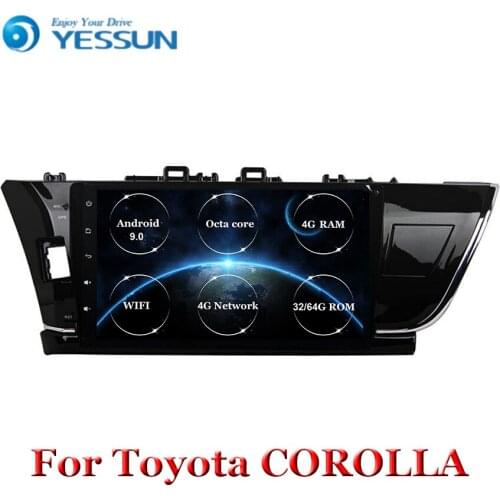 Android 9 Car Multimedia Player 2 din Octa core car radio For toyota corolla 2014 2015 2016 navigation car stereo head unit