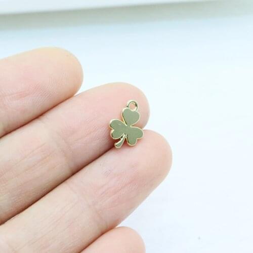 Eruifa 20pcs 8mm Leaves Zinc Alloy Rectangle Coin Necklace,Earring Bracelet Jewelry DIY Handmade 2 Colors