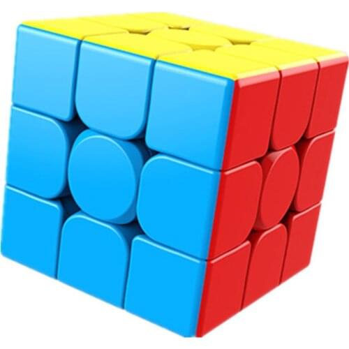 3x3x3 Magic Cube Stickerless Cube Puzzle Professional Speed Cubes Educational Toys for Students Learning Puzzle Cubes Toys