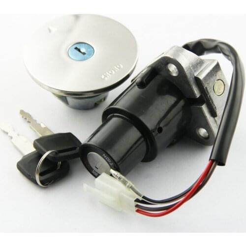 Motorcycle Seat Lock Key Set Fuel Gas Cap Kit Ignition Switch For Yamaha FZR250 1987-1988 FZR400 1988-1990 FZR600 High Quality