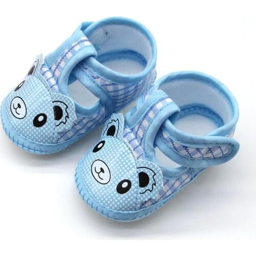 Newborn Baby Girl Boy Shoes Soft Sole Cartoon Anti-slip Shoes Comfortable Cotton Toddler Baby Shoes Baby First Walk Zapatos
