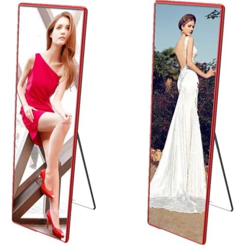 P3 Indoor LED Advertising Machine Store Posters Screen LED Wall Player Vertical Advertising Machine LED Sign Display Stand