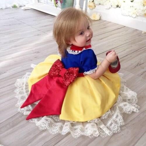 Princess Dress for Girls 1 Year Baby Girl Birthday Dress Cake Outfit Infant Dresses 12M Vestidos Infantil