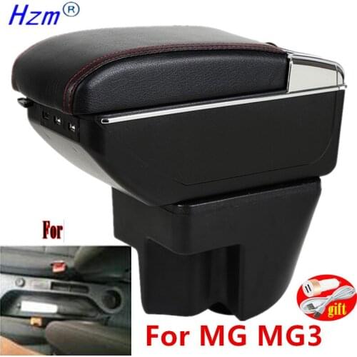 For MG MG3 armrest box For Morris Garages mg3 car center console armrest modification accessories with USB