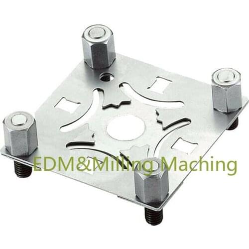 CNC Wire EDM Fixture Centering Plate 50X50 Compatible With EROWA And 3R System ER-009214 For Wire EDM Clamp Mill Tool