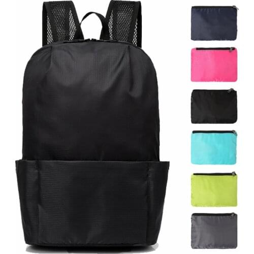 Manufacturers Direct Selling Shoulders Folding Bag Lightweight Simple Daily Life Travel Waterproof Bag Breathable Abrasion Resis
