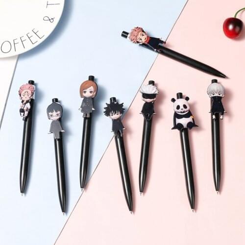Japanese Anime Jujutsu Kaisen Ballpoint Pen Writing Learning Supplies Stationery School Office Supply Gift