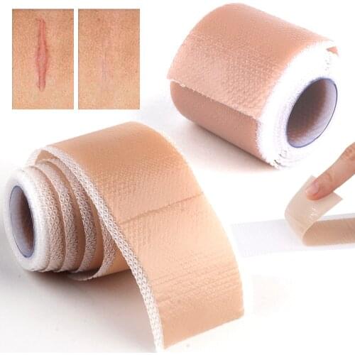 Silicone Scar Removal Sheet Acne Trauma Burn Scar Skin Repair Keloid Silicone Patch Efficient Surgery Caesarean Section Gel Scar