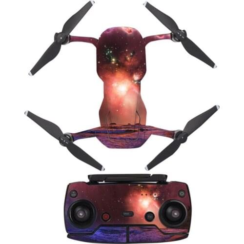 Starry Sky Style Decal Skin Sticker For DJI Mavic Air Drone + Remote Controller + 3 Batteries Protection Film Cover A0297
