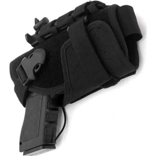 Concealed Gun Holster Tactical Pistol Holster with Magazine Pouch Molle Modular Belt Bag For Hunting
