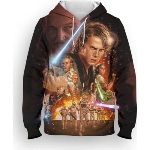 Womens Sweatshirt Marvel Star Wars 3D Printed Cool Boy Girl Kids Tracksuit Fashion Long Sleeve Oversized Men Hoodies