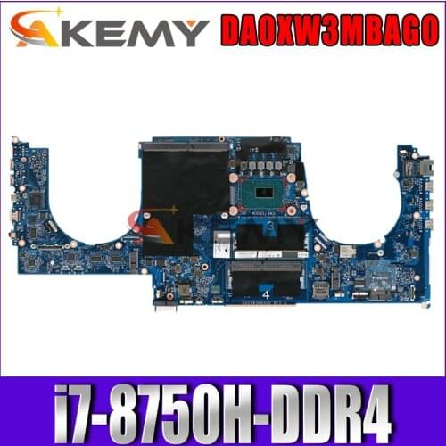 High quality L28461-001 For HP 14S-cf series 14s-cf2004tx laptop motherboard DA0XW3MBAG0 SR3YY I7-8750H DDR4 100% Fully Tested