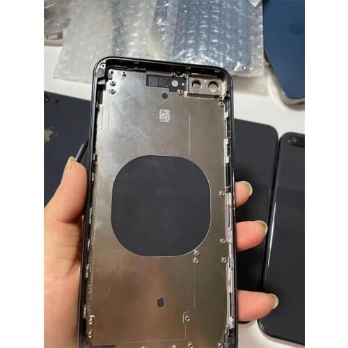 High Quality Back Cover Housing With Middle Frame Chassis For iPhone X XS Max Battery Rear Lens Housing Replace Repair Parts