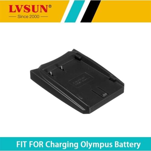 LVSUN BLM-1 BLM-5 chargeable Battery Adapter Plate Case for Olympus C-5060 C-7070 C-8080 E-30 E-300 E-330 E-500 Battery Charger