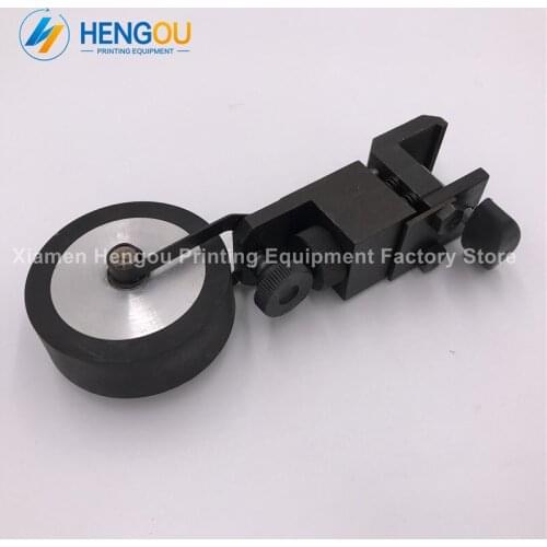 1 pcs GOOD QUALITY Adjustable distance hard Paper wheel for CD102 printing machine parts rubber wheel