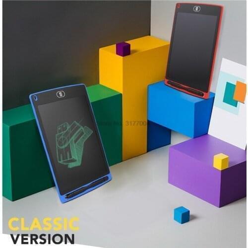 DHL 100pcs 8.5/10/12 Inch LCD Writing Ultra-thin Board Drawing Toy Digital Drawing Tablet Handwriting Portable Electronic Board