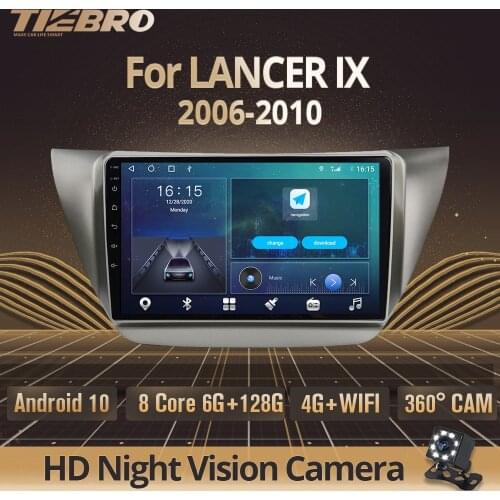 2DIN Android 10 Car Radio For Mitsubishi LANCER IX 2006-2010 GPS Stereo Receiver Multimidia Player DSP Auto Radio IGO Car Video