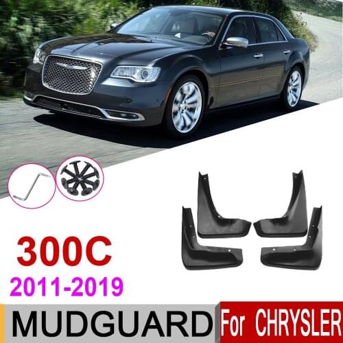 Mudguards For Chrysler 300C 300 C 2011~2019 Fender Mud Guard Splash Flaps Mudflap Accessories 2018 2017 2016 2015 2014 2013 2012