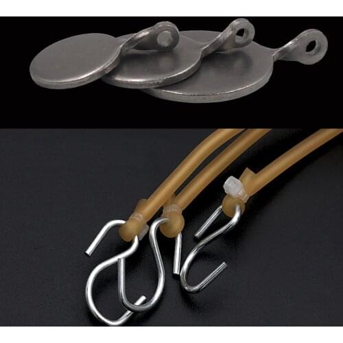 Stainless Steel Target Plates, Suitable for Steel BBs, Slingshot, Lead Pellet, Airsoft and Airgun Shooting