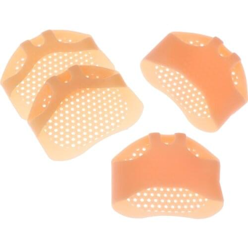 1Pair High Heel Shoes Foot Blister Care Breathable Health Care Shoe Insole High Heel Shoe Insert Insoles Forefoot Pads Women