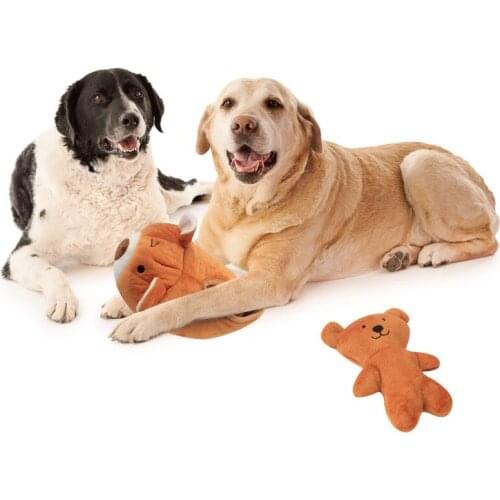 Pet Dog Toys Funny Durable Interactive Hide And Seek Plush Toy Squeeze Squeaky Sound Dog Toys Pet Supplies