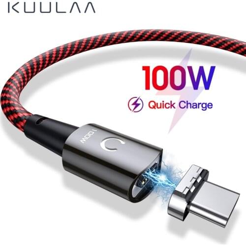 1M 2M 100W Magnetic PD Cable Charger USB C Type C To Type C Cable For Xiaomi Huawei Samsung 5A Quick Charging Cable Accessories
