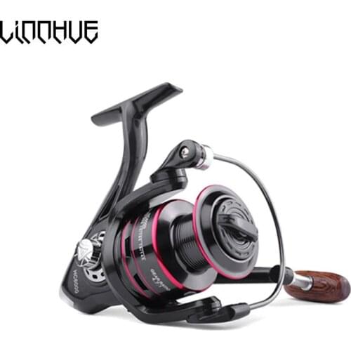 Spinning Fishing Reels Metal Spool HC 500-6000 Durable 12 BB Spinning Reel 8KG Pike Fishing Wheel High Speed Reel Fishing Tools
