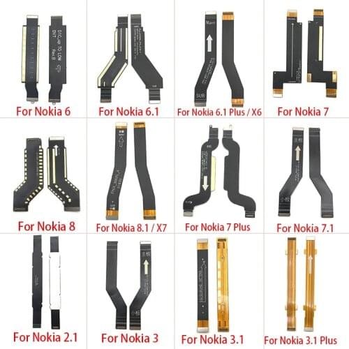 Main Board Motherboard Connector Board Flex Cable For Nokia 2 2.1 3 3.1 Plus 5 5.1 6 6.1 7 7.1 8 X5 X6 X7