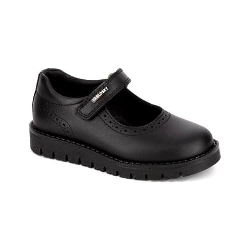 Mercedes in black leather with English picadito and Pablosky velcro