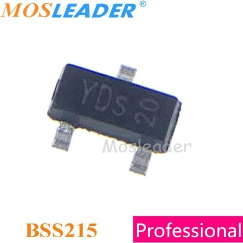 Mosleader BSS215P SOT23 3000PCS BSS215 BSS215PH6327XTSA1 P-Channel 20V Made in China High quality