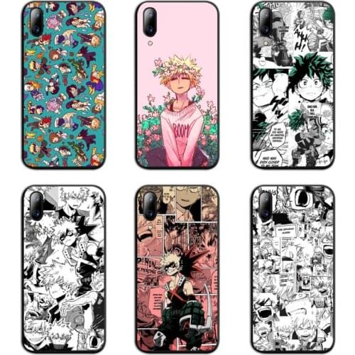 My hero academia Bakugou Katsuki Phone Case For Vivo Y91c Y17 Y51 Y67 Y55 Y7s Y81 Y19 Y97 Y93 V17 vivos5