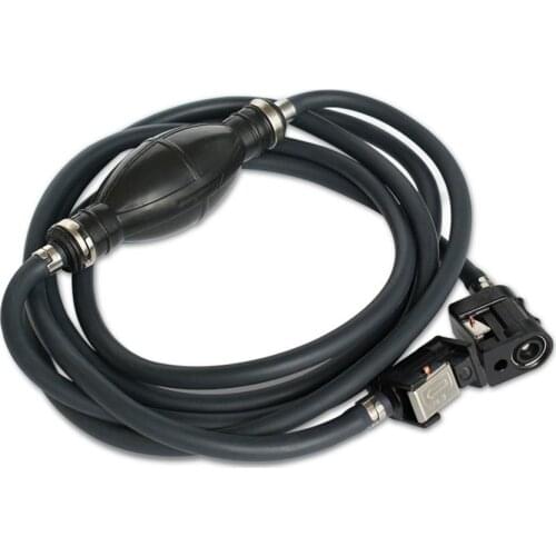 Portable plastic fuel tank oil storage pipe