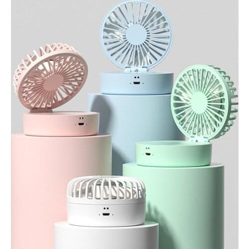 Portable Folding Spray Fan Water Electric USB Rechargeable Handheld Mini Fan Cooling Air Conditioner Humidifier for Outdoor
