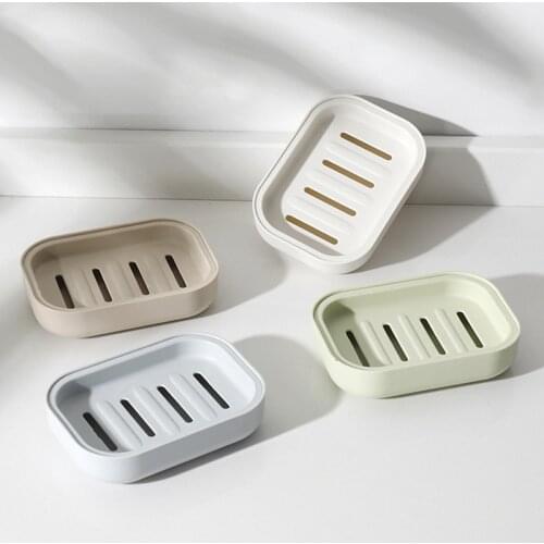 Realikeasy Plastic Soap Dishes For Bathroom