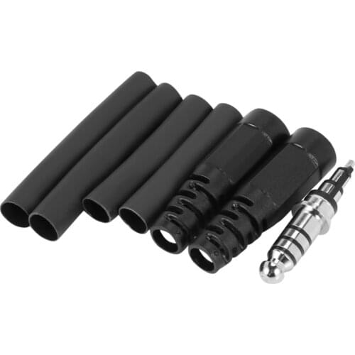 Replacement Helicopter Plug Headset Adapter U-174 / U Type A Solder for David Clark Helicopter Headset