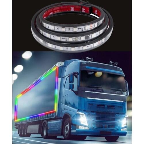 24v LED Cab Led Light Mid-net Light Turn Signal Accessories Headlights Colorful Led Warning Light Decorative Light