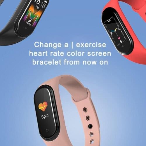 Bluetooth Smart Band Bracelet Sport Fitness Tracker Activity Monitoring Tracking Wristbands Sleep M5 K0Y4