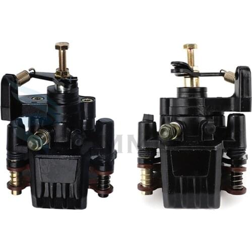 1 Pair 90mm Left/Right Rear Hydraulic Brake Calipers For 300cc 400cc Go Kart XT1100/650 BUGGY/DAZON/KINROAD 1100CC BUGGY PARTS
