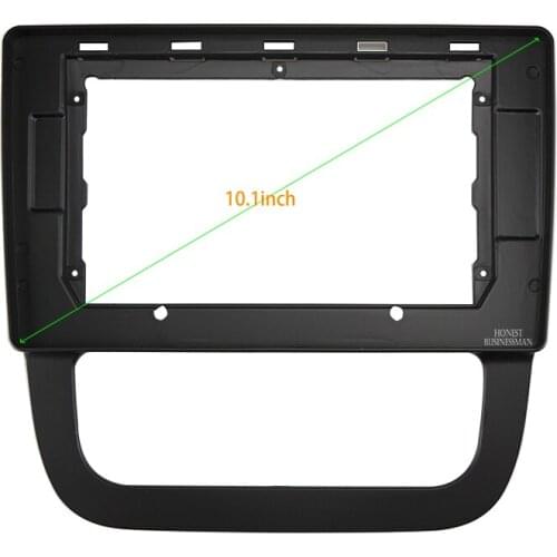 10.1 INCH Car Audio Frame GPS Navigation Fascia Panel Car dvd Plastic Frame Fascia is suitable for 2011 VOLKSWAGEN SAGITAR