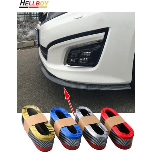 2.5m Rubber Car Body Front Bumper Lid Protector Strip For AUDI A1 S1 A3 S3 RS3 8V 8P A4 S4 RS4 A5 S5 B8 VW Golf POLO MK6 Passat